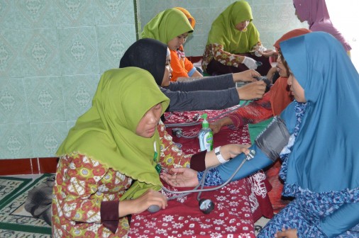 Masyarakat Antusias, Penyuluhan Kesehatan di Cucukan Lancar