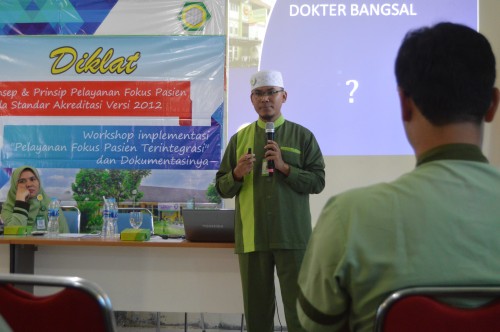 Upaya Peningkatan Mutu Kesehatan, Diklat Konsep Pelayanan Fokus Pasien Diselenggarakan