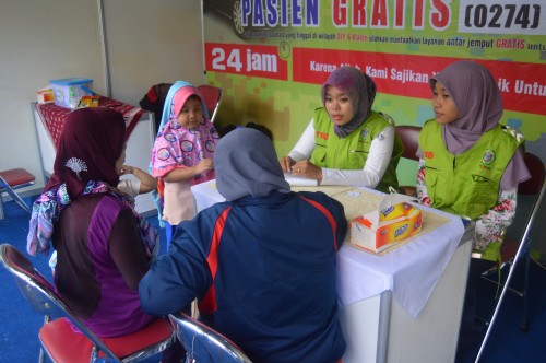 Stan RS Islam Yogyakarta PDHI di Pusbansoskes UII Fair IV Berlangsung Semarak