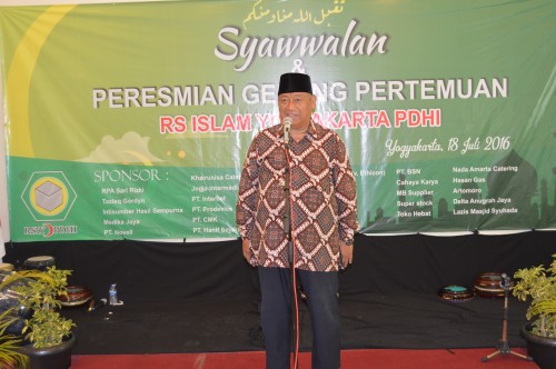 Syawalan 1437 H dan Peresmian Gedung Pertemuan RS Islam Yogyakarta PDHI Berlangsung Semarak