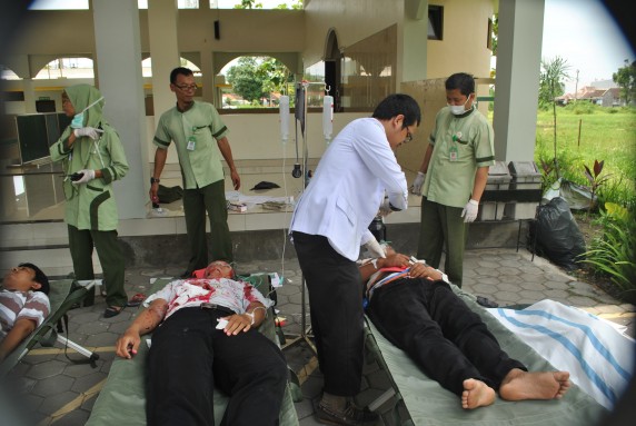 Kesiapan Tanggap Bencana, Simulasi Tanggap Bencana Diselenggarakan