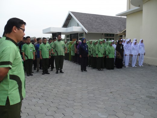 Apel Senin, Pengarahan Untuk Koordinasi Tenaga Kesehatan Lain