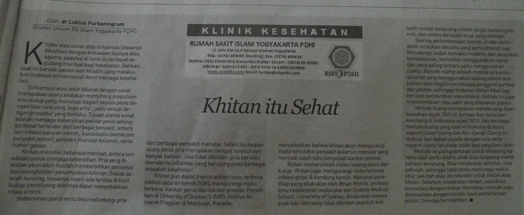 Sunat Itu Sehat