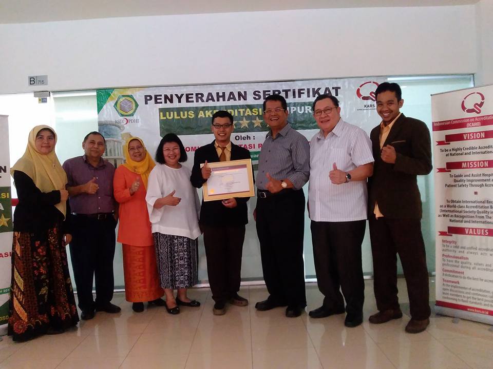 RS Islam Yogyakarta PDHI Terima Sertifikat Akreditasi Paripurna