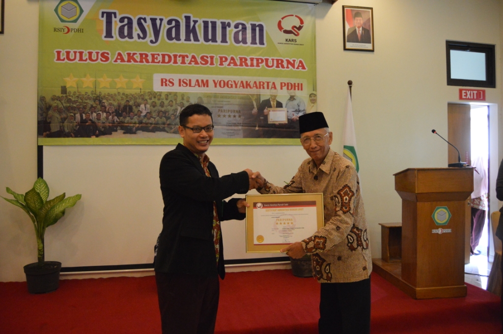 Gelar Tasyakuran Akreditasi Paripurna, RSIY PDHI Usahakan Layanan Istimewa