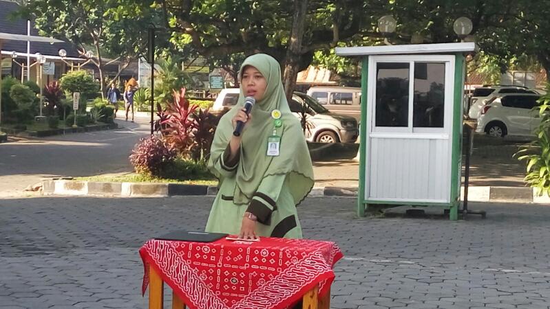 Apel Senin, Arahan Untuk Meningkatkan Kualitas Tenaga Kesehatan