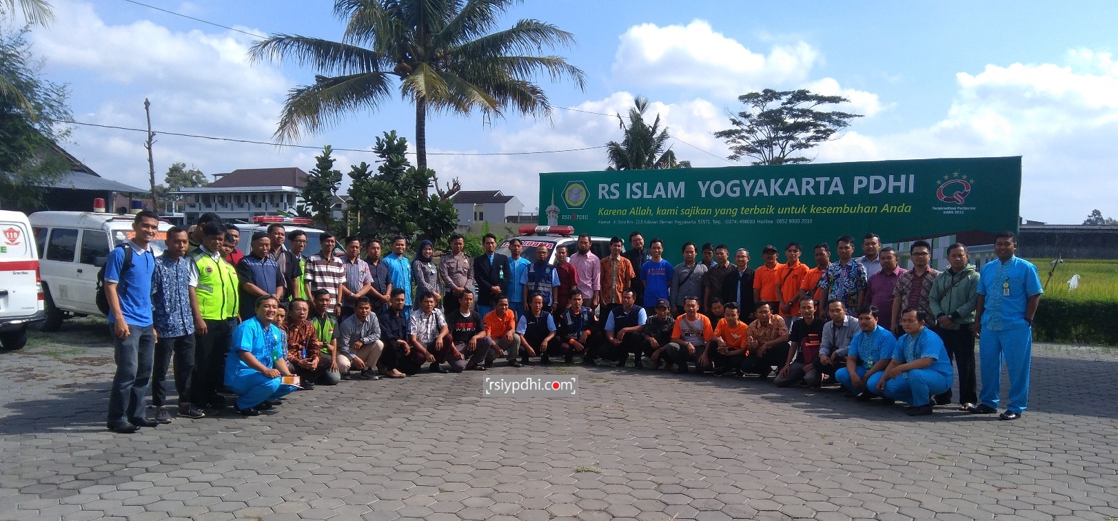 RSIY PDHI Bekali 70 Driver Ambulan di DIY dengan Pre-Hospital Care