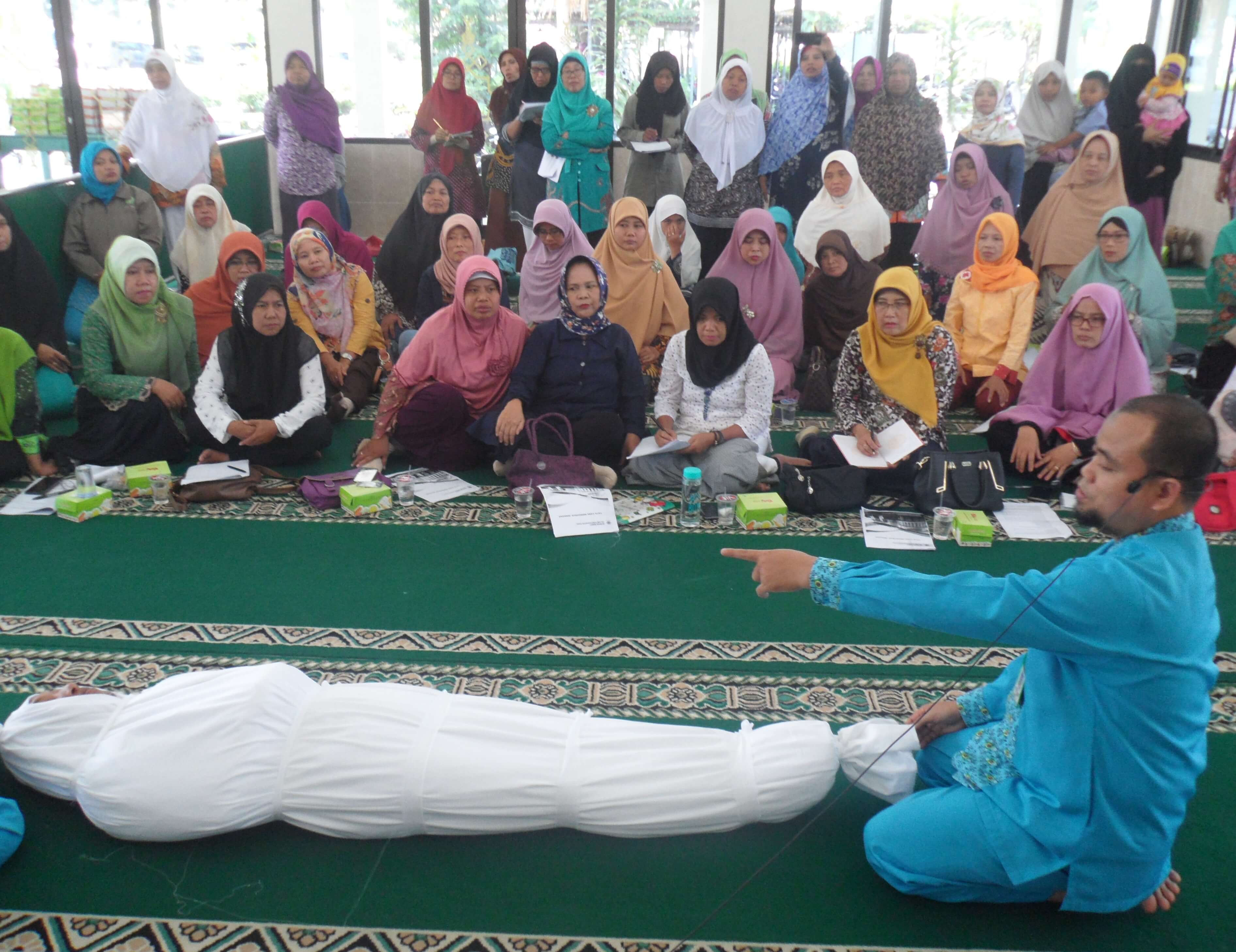 RSIY PDHI Gelar Pelatihan Rukti Jenazah, Wanita Harus Bisa Memandikan Jenazah