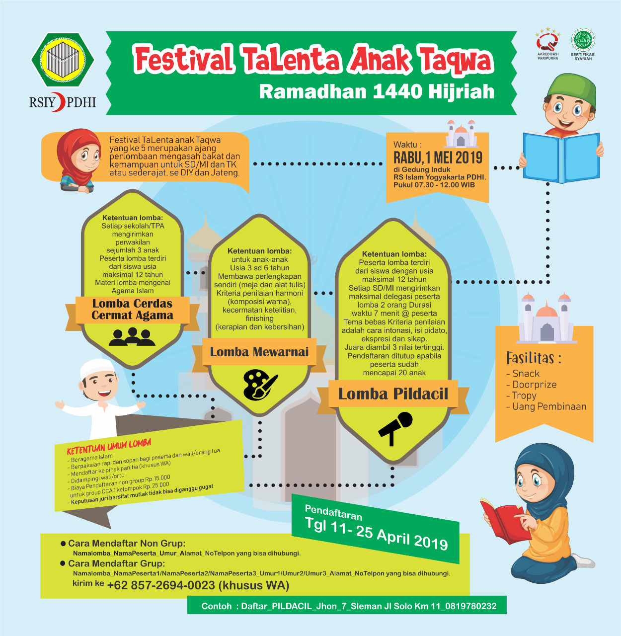 RSIY PDHI Gelar Festival Talenta Anak Takwa