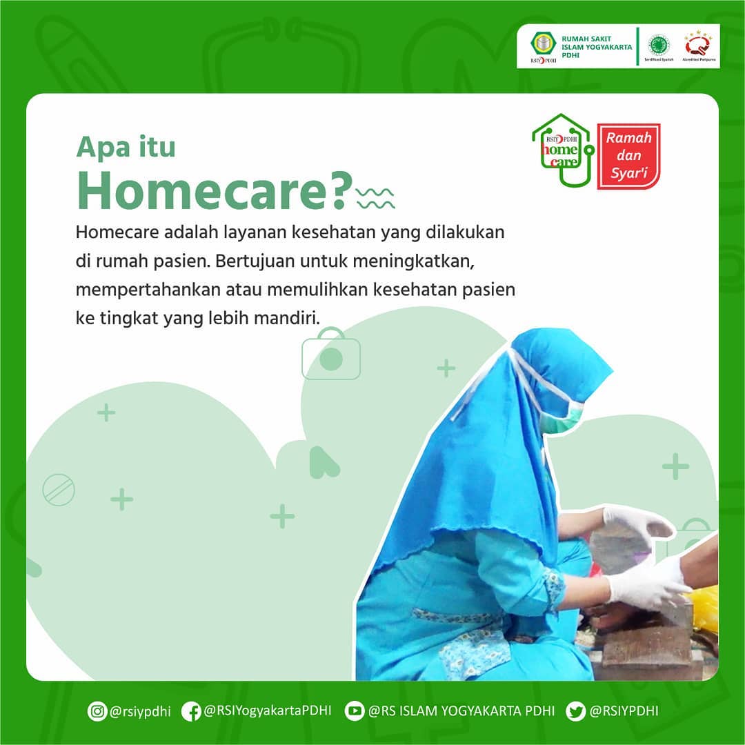 Layanan Homecare Jogja RSIY PDHI Menghadapi New normal